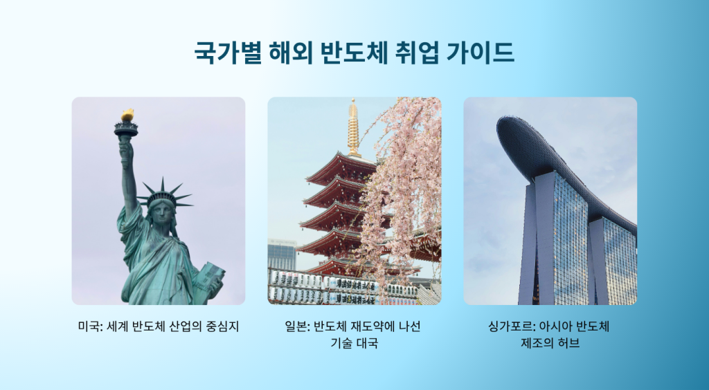 국가별 해외 반도체 취업 가이드