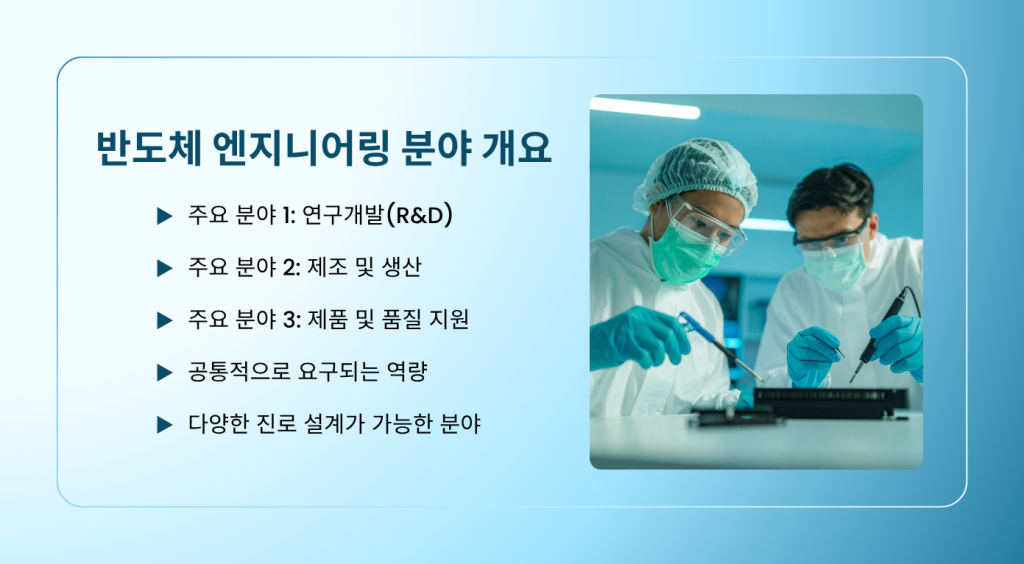 반도체 엔지니어링 분야 개요