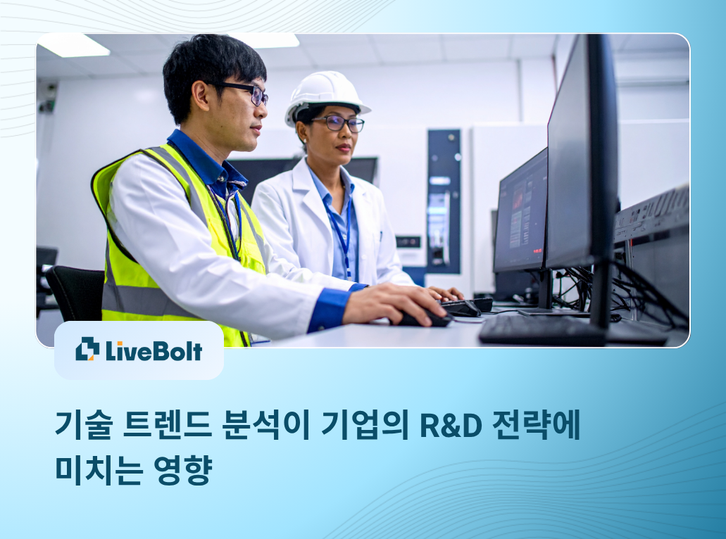 기술 트렌드 분석이 기업의 R&D 전략에 미치는 영향